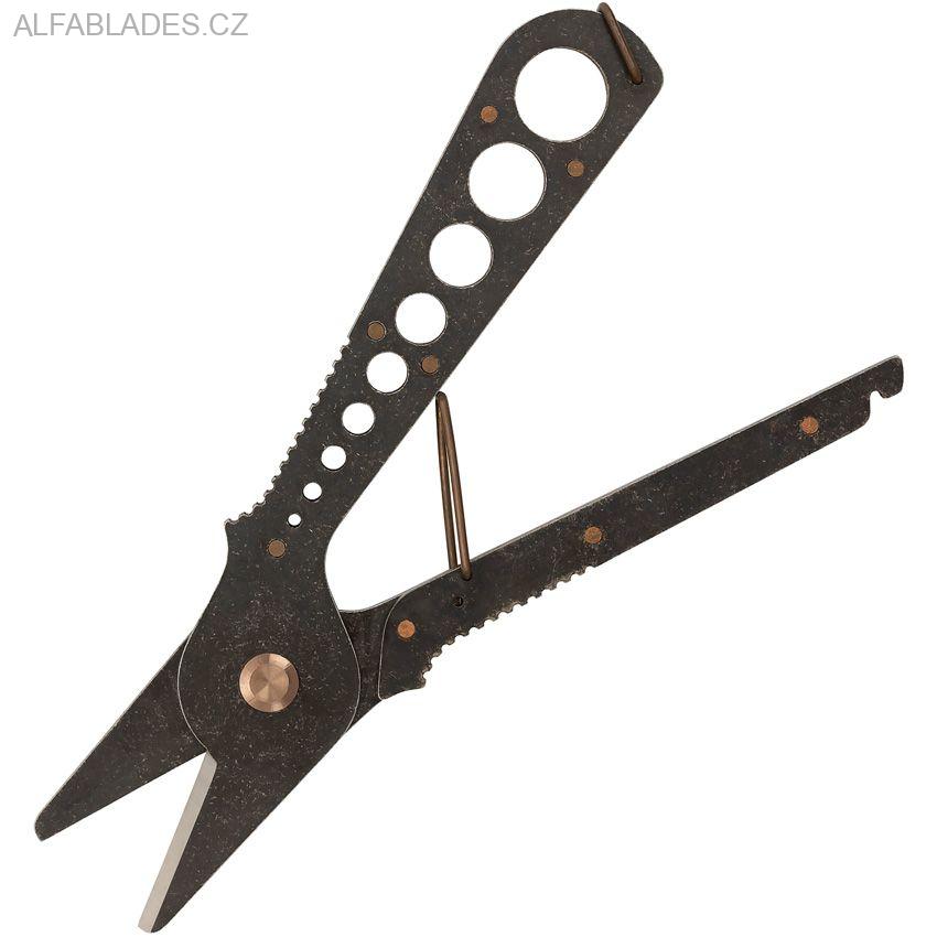 BAREBONES LIVING Herb Harvest and Strip Tool Black