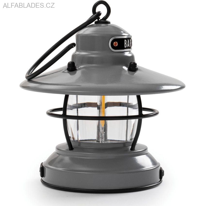 BAREBONES LIVING Edison Mini Lantern Slate Grey