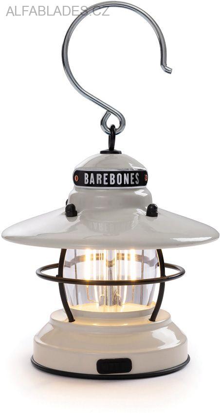 BAREBONES LIVING Edison Mini Lantern Vintage White