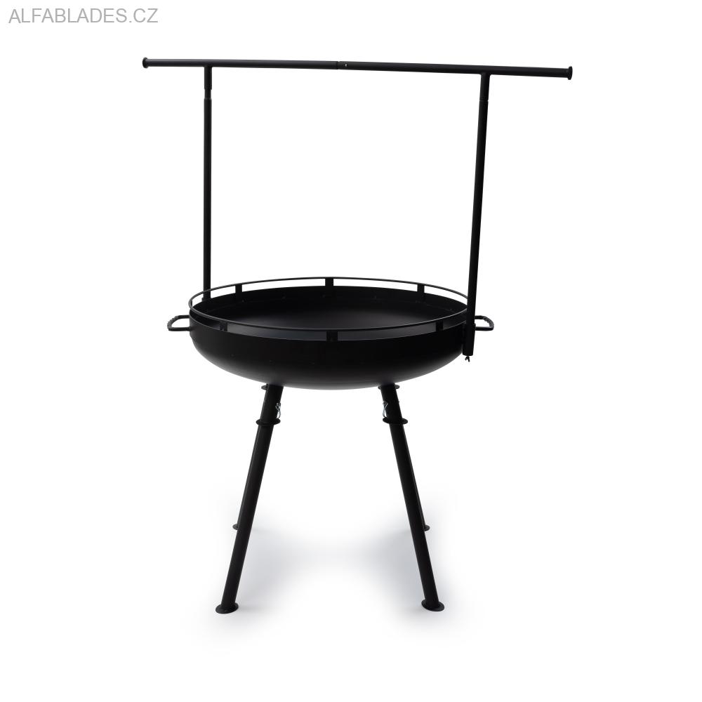 BAREBONES LIVING Cowboy Firepit Grill System 30" 