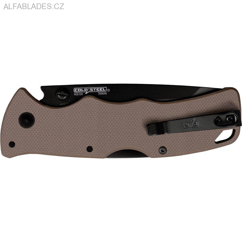COLD STEEL Verdict Tanto FDE G-10/Blk AUS-10A