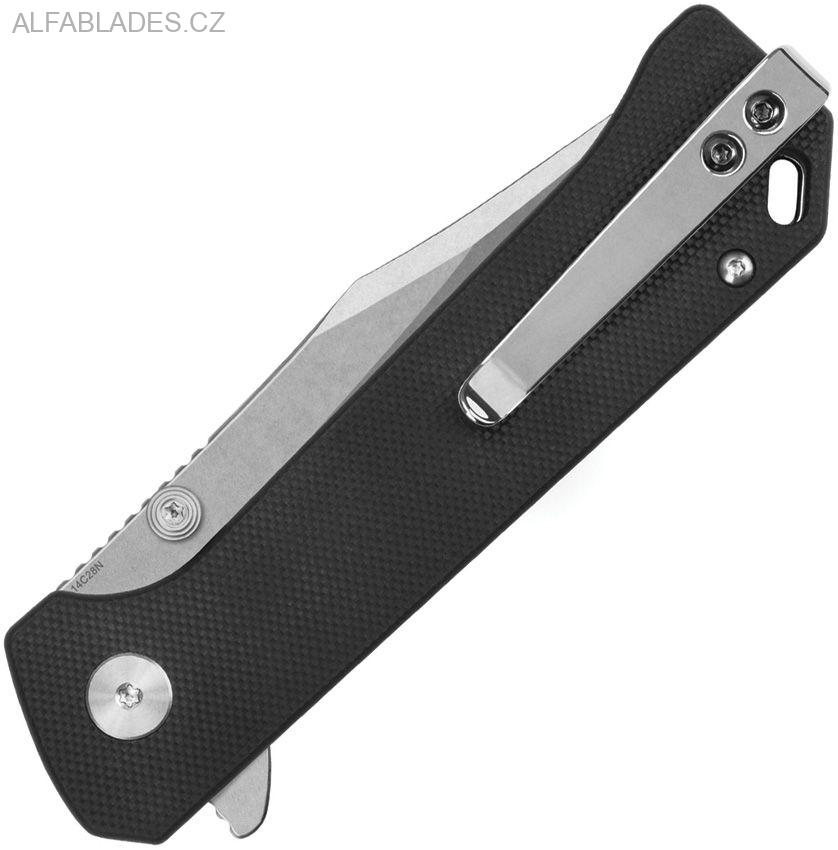 QSP Grebe ClipPoint Black G-10/SW