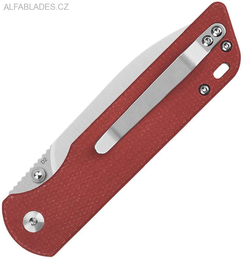 QSP Parrot Micarta Red V2