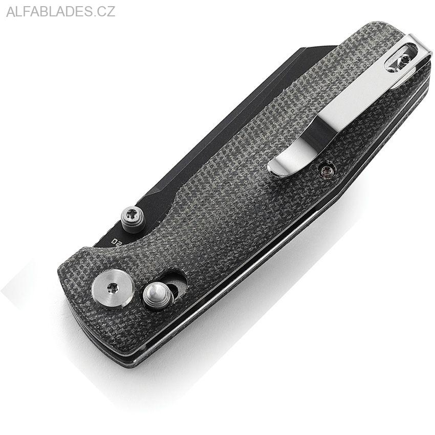 BESTECH KNIVES Slasher Black Micarta/BW