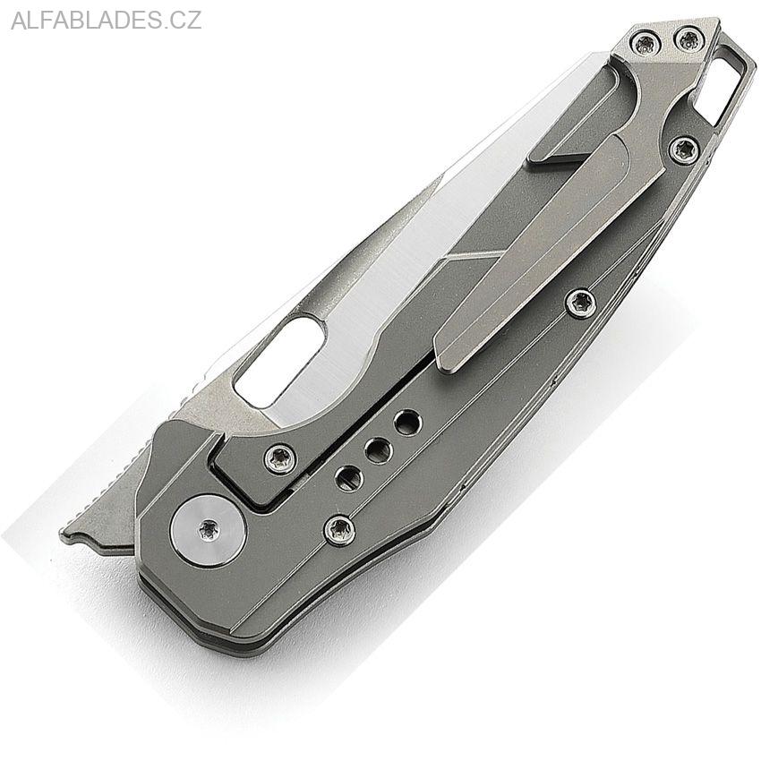 BESTECH KNIVES Nyxie Gray Ti/SW