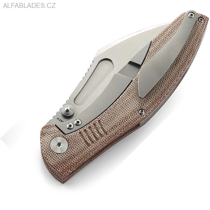 BESTECH KNIVES Lockness Natural Micarta/SW