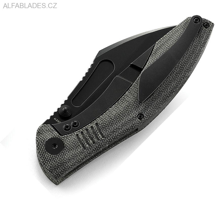 BESTECH KNIVES Lockness Black Micata/Black