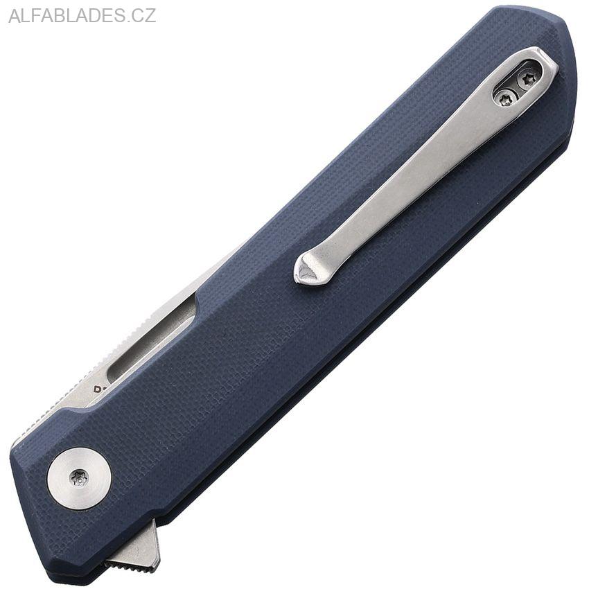 BESTECH KNIVES Bestechman Dundee Blue-Gray G-10/Satin