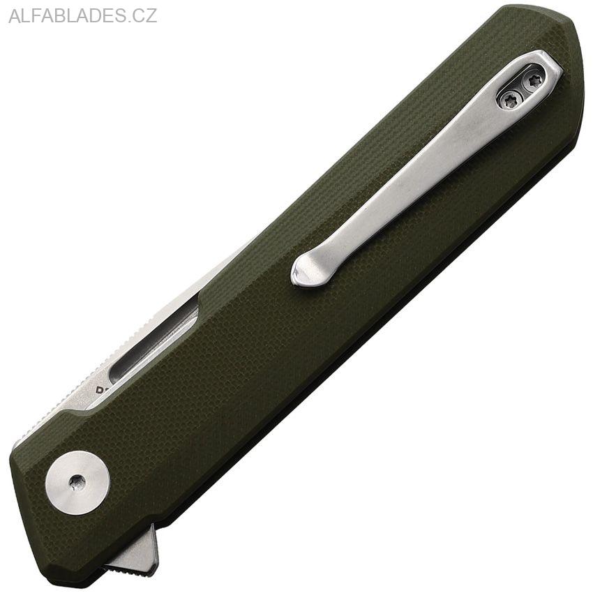BESTECH KNIVES Bestechman Dundee OD Green G-10/Satin