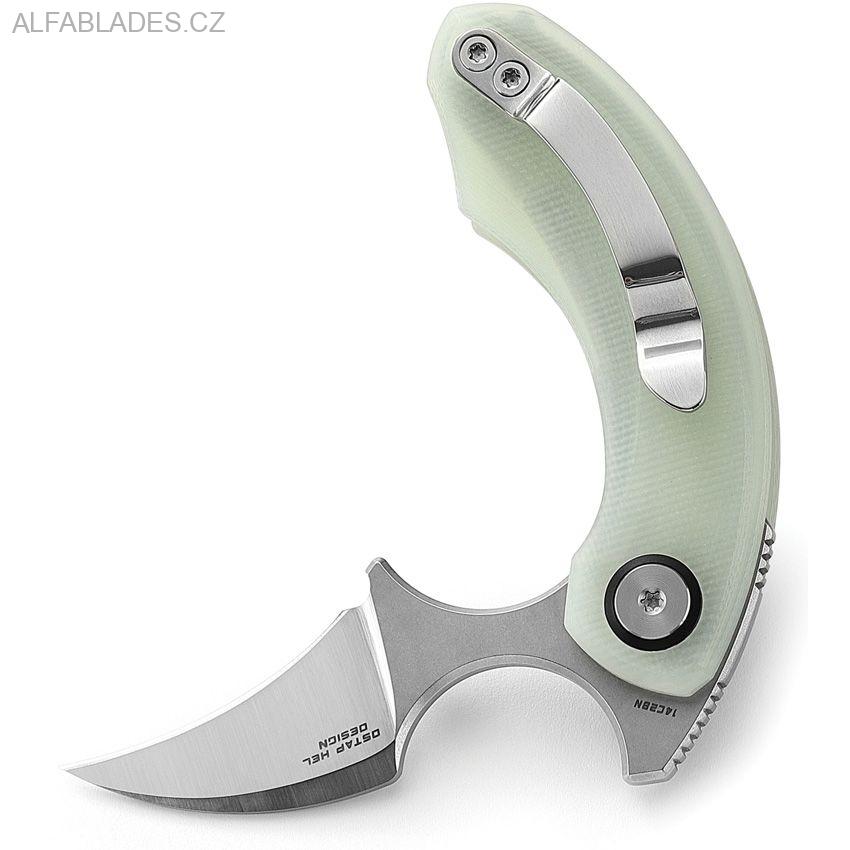 BESTECH KNIVES Strelit Jade G-10/Satin