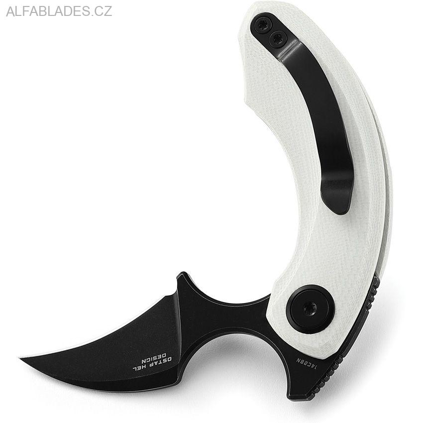 BESTECH KNIVES Strelit White G-10/BW