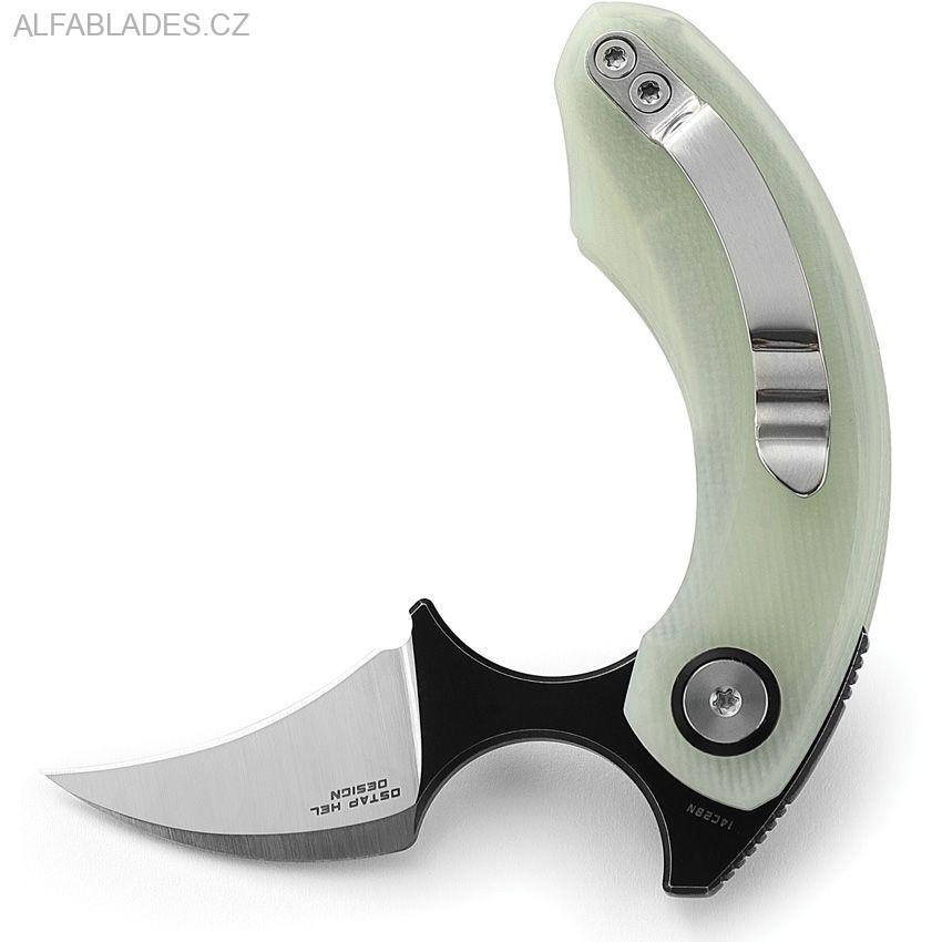 BESTECH KNIVES Strelit Jade G-10/TwoTone