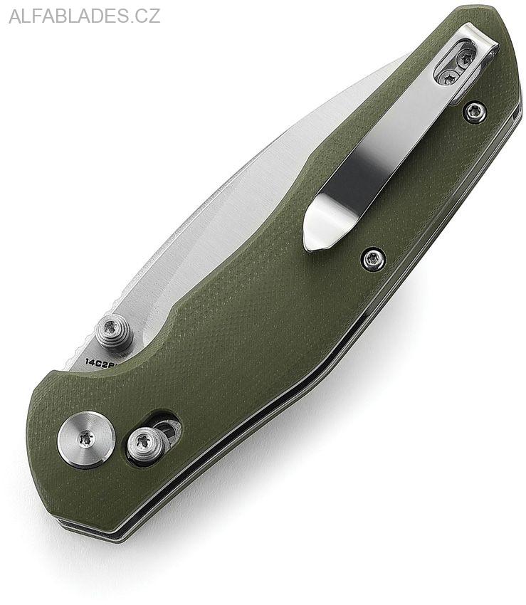 BESTECH KNIVES Ronan B-Lock OD Green G-10/Satin 