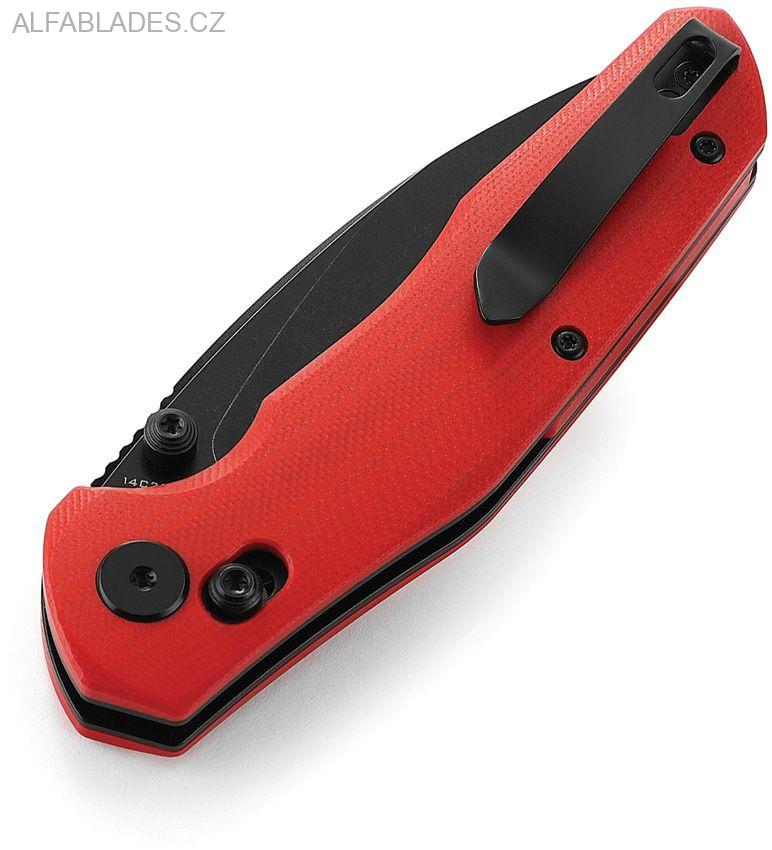 BESTECH KNIVES Ronan B-Lock Red G-10/BW 