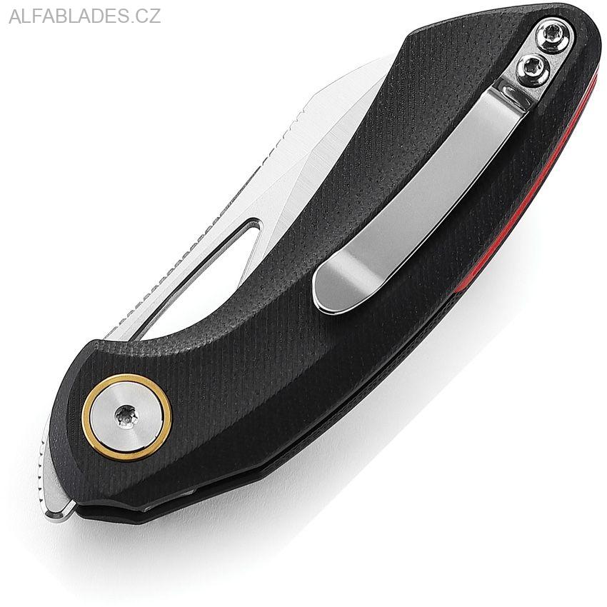 BESTECH KNIVES Bihai Black G-10/Satin 