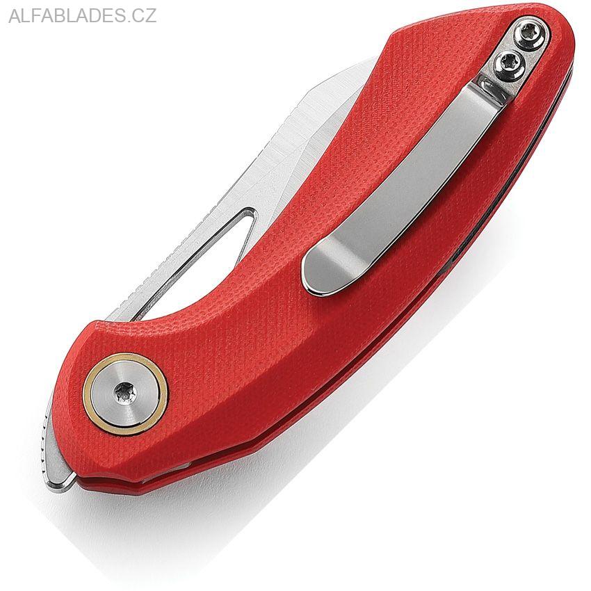 BESTECH KNIVES Bihai Red G-10/Satin 
