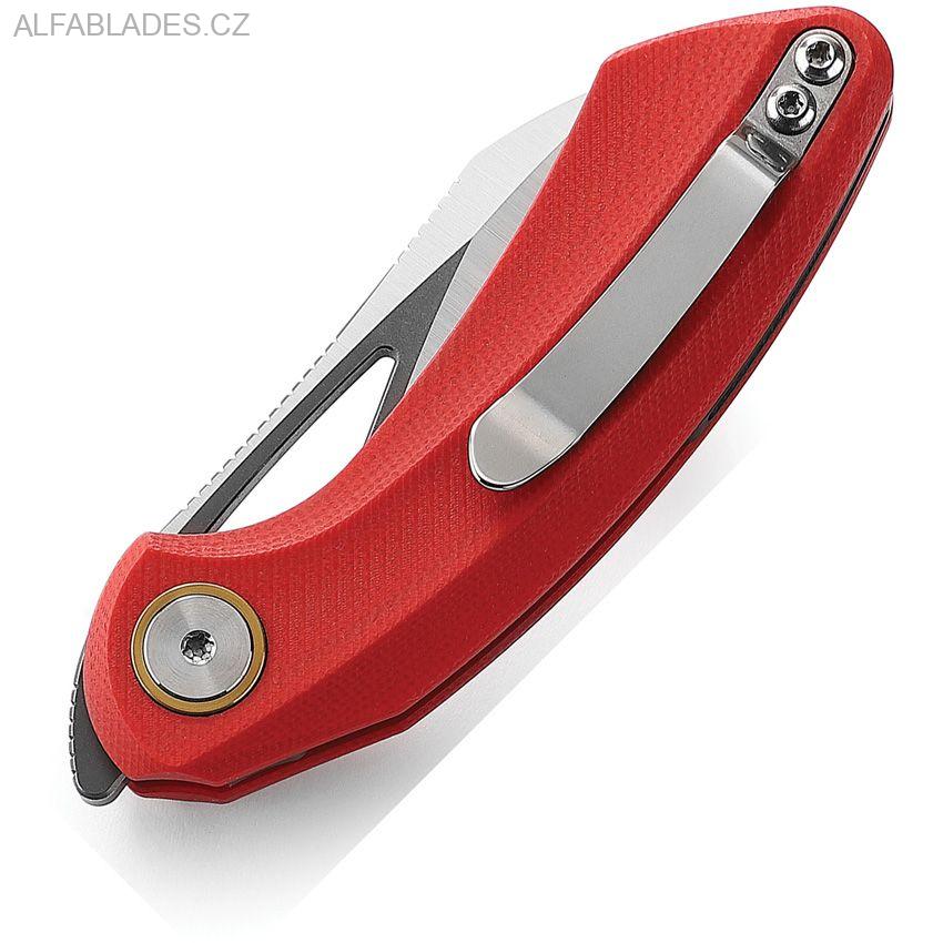 BESTECH KNIVES Bihai Red G-10/TwoTone 