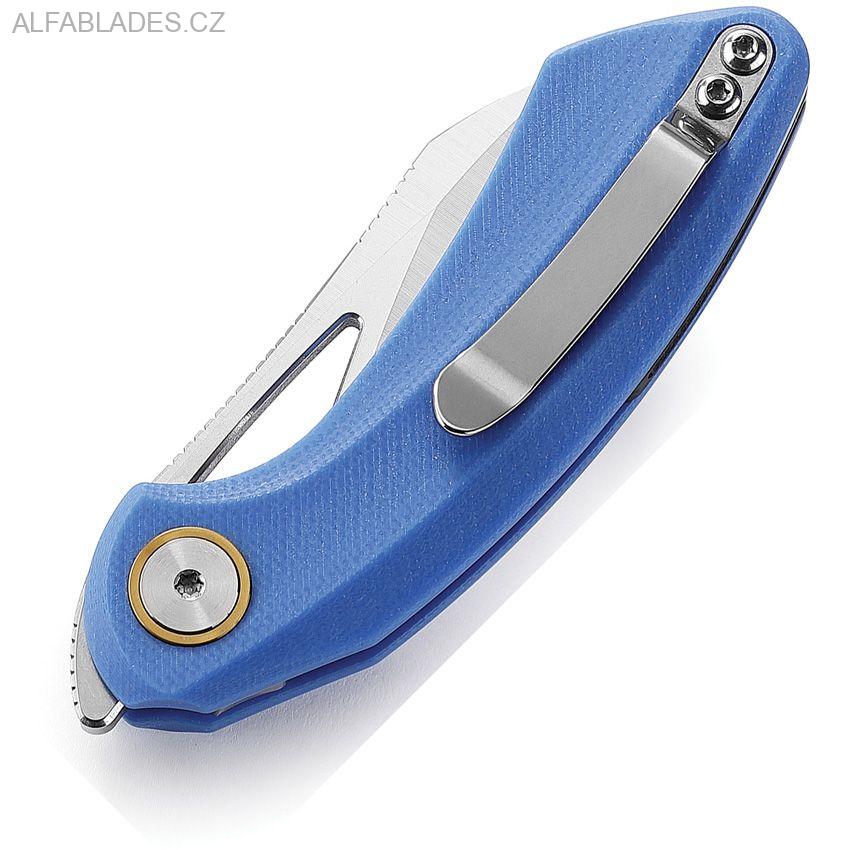 BESTECH KNIVES Bihai Blue G-10/Satin 