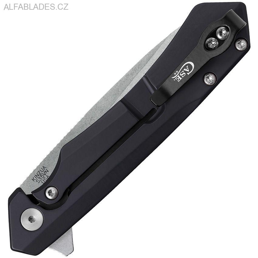 CASE CUTLERY Kinuza DropPoint Marble CF/SW