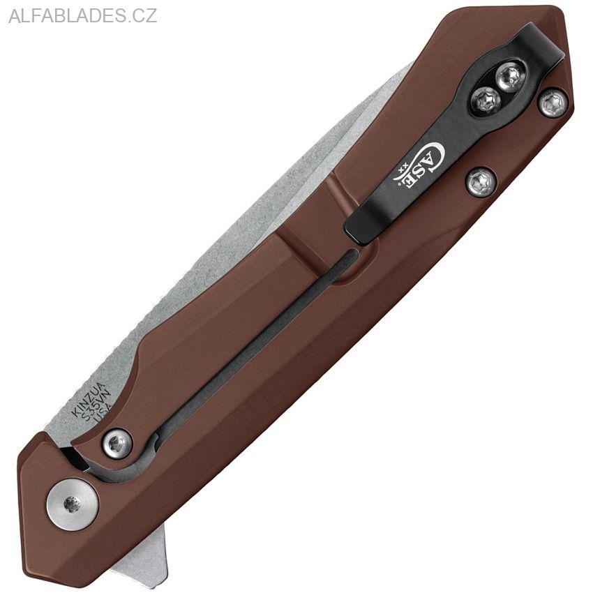 CASE CUTLERY Kinuza DropPoint Brown/SW