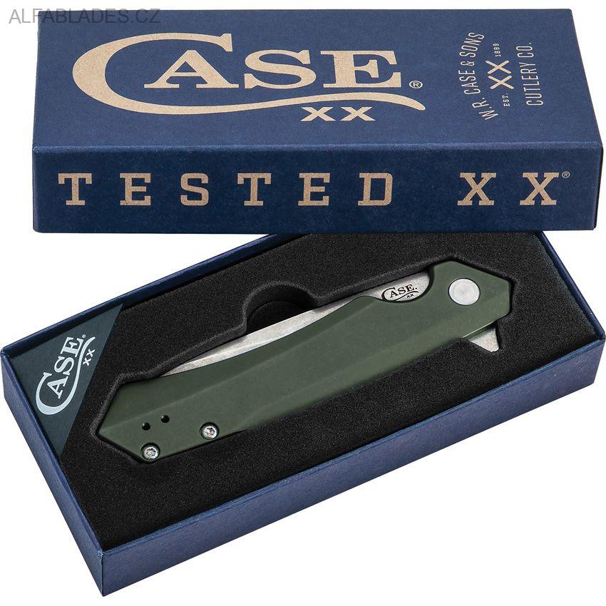 CASE CUTLERY Kinuza DropPoint OD Green/SW