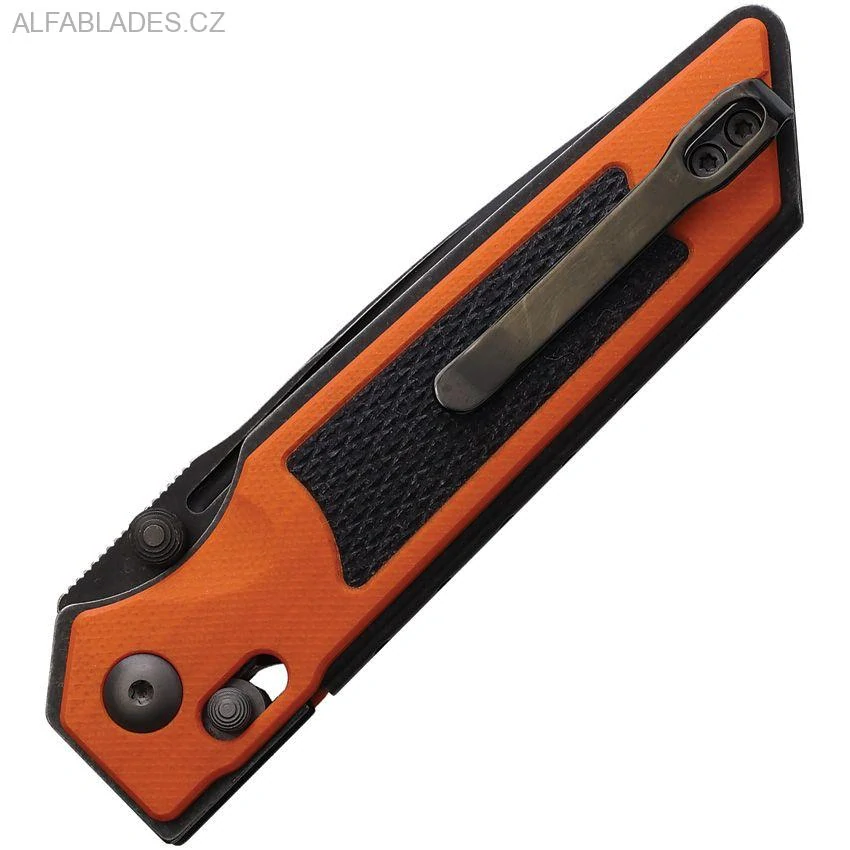 REAL STEEL Sacra TAC Orange Serrated
