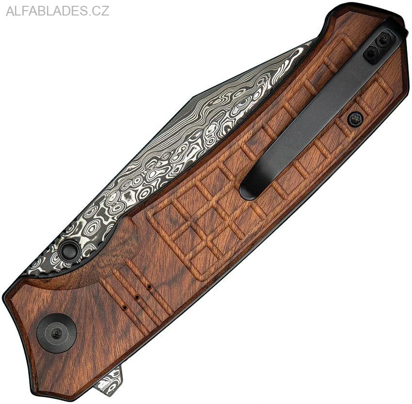 CIVIVI Tacticorix Damascus/Guibourtia wood
