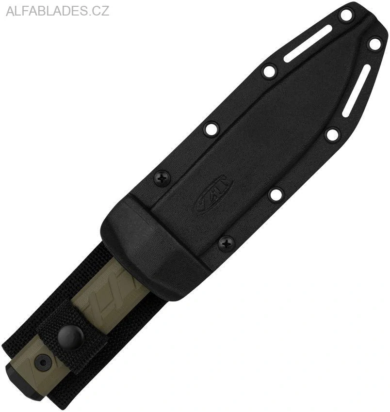 ZERO TOLERANCE 6 Fixed Blade Tiger/Green