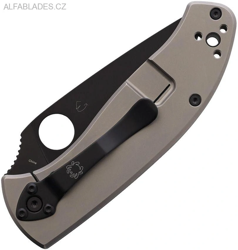 SPYDERCO Tenacious  R.I.L. Ti Gray/Black