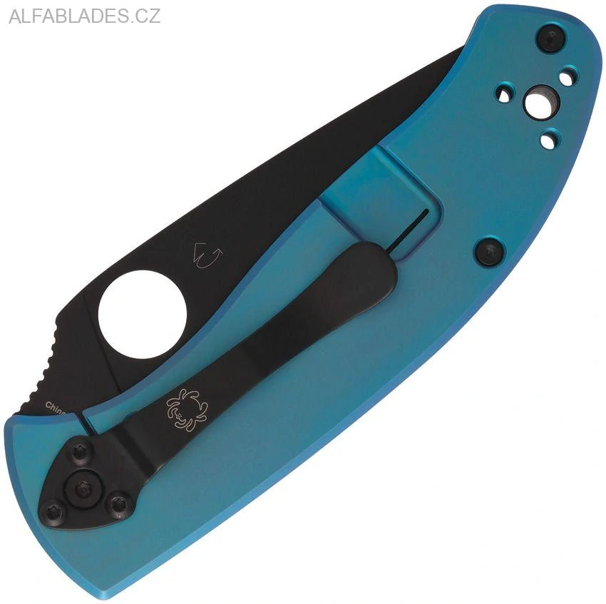 SPYDERCO Tenacious  R.I.L. Ti Blue/Black