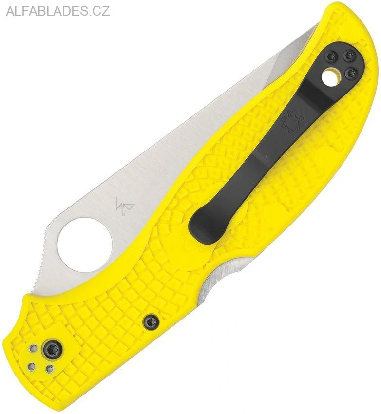 SPYDERCO Stretch 2 XL Yelow /Satin H2 Full Serrated