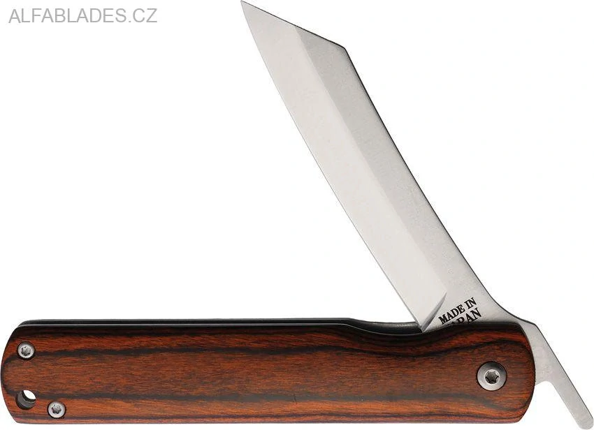 HIGONOKAMI Linerlock Mahogany