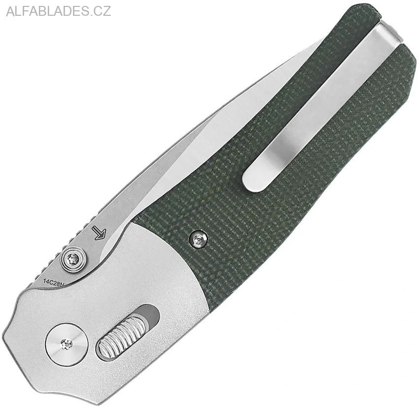 QSP Vault Green Micarta/SW