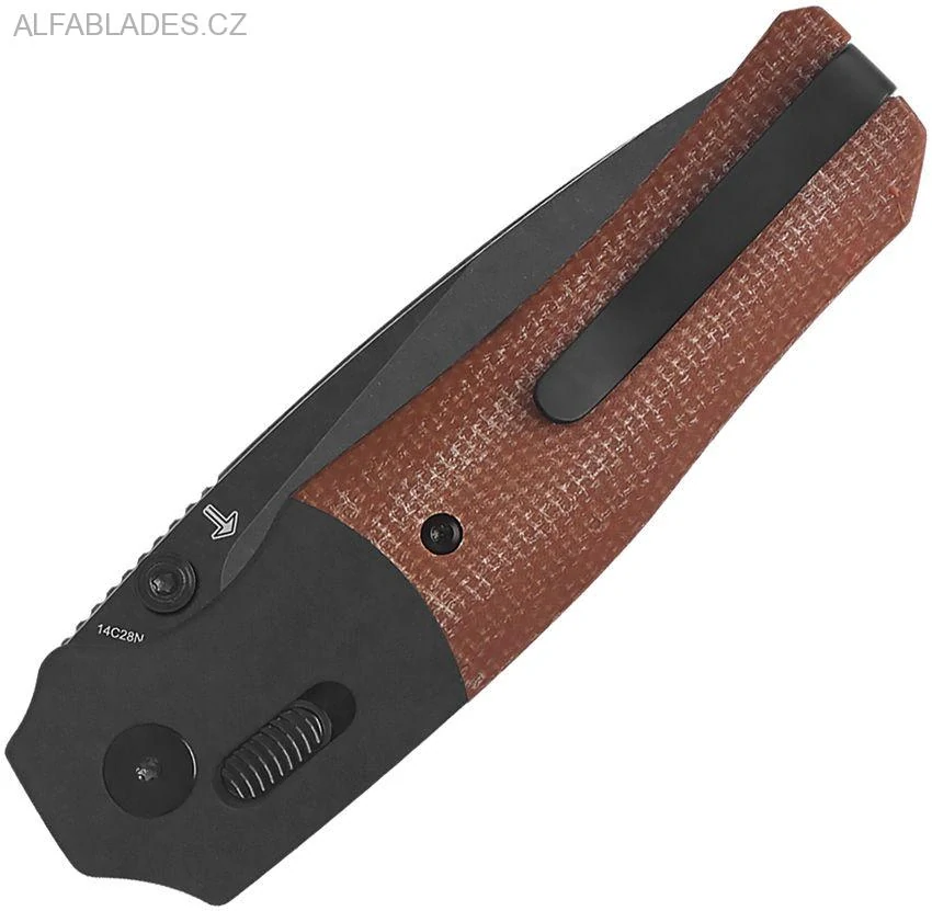 QSP Vault Tan Micarta/BW