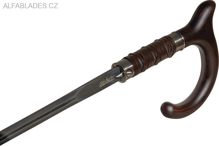 UNITED CUTLERY Shikoto Gentleman's Hook Sword Cane Damascus