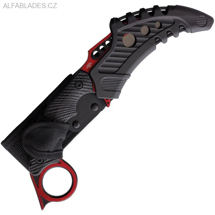 UNITED CUTLERY M48 Liberator Falcon Karambit Red
