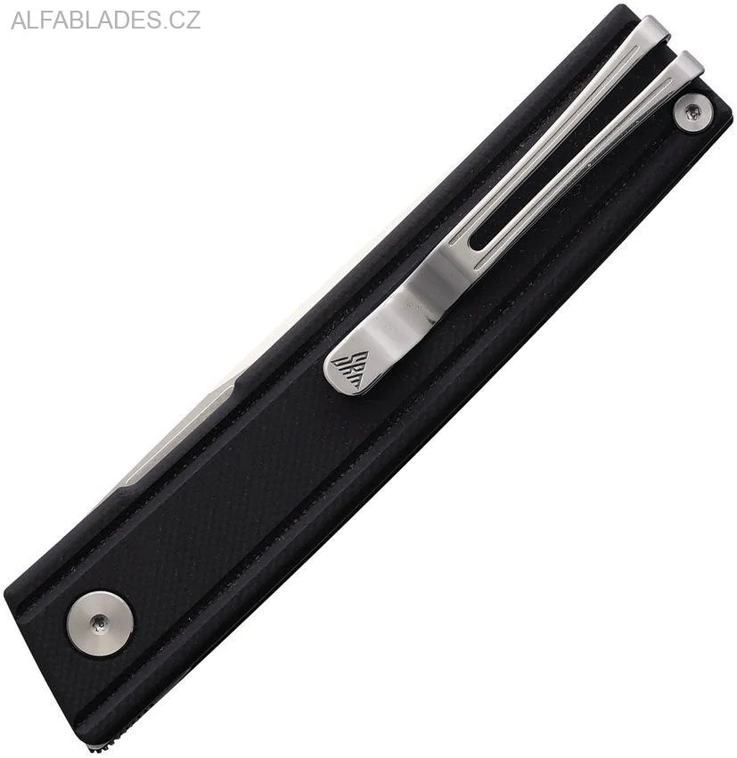 SRM KNIVES Gent 401LC LinerLock Black G-10