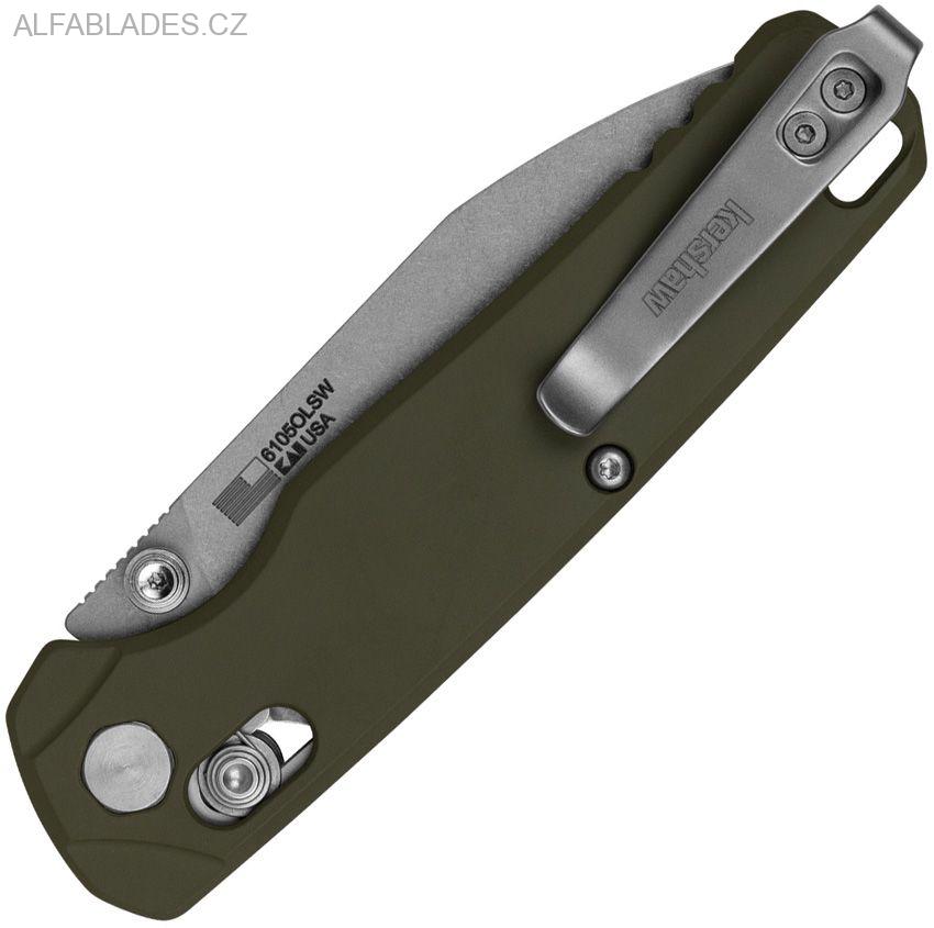 KERSHAW Bel Air Olive Aluminium/SW