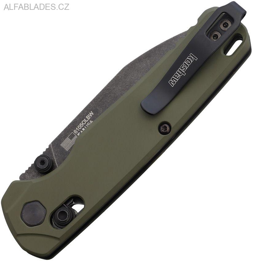 KERSHAW Bel Air Olive Aluminium/BW