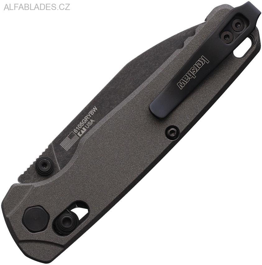 KERSHAW Bel Air Gray Aluminium/BW