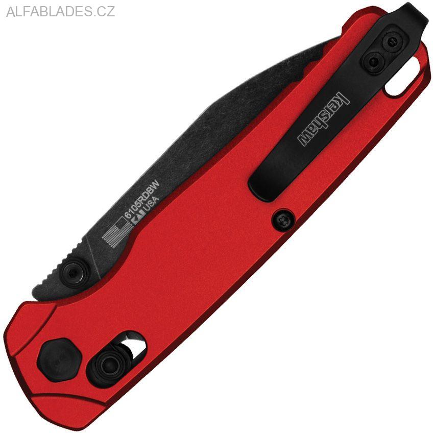 KERSHAW Bel Air Red Aluminium/BW