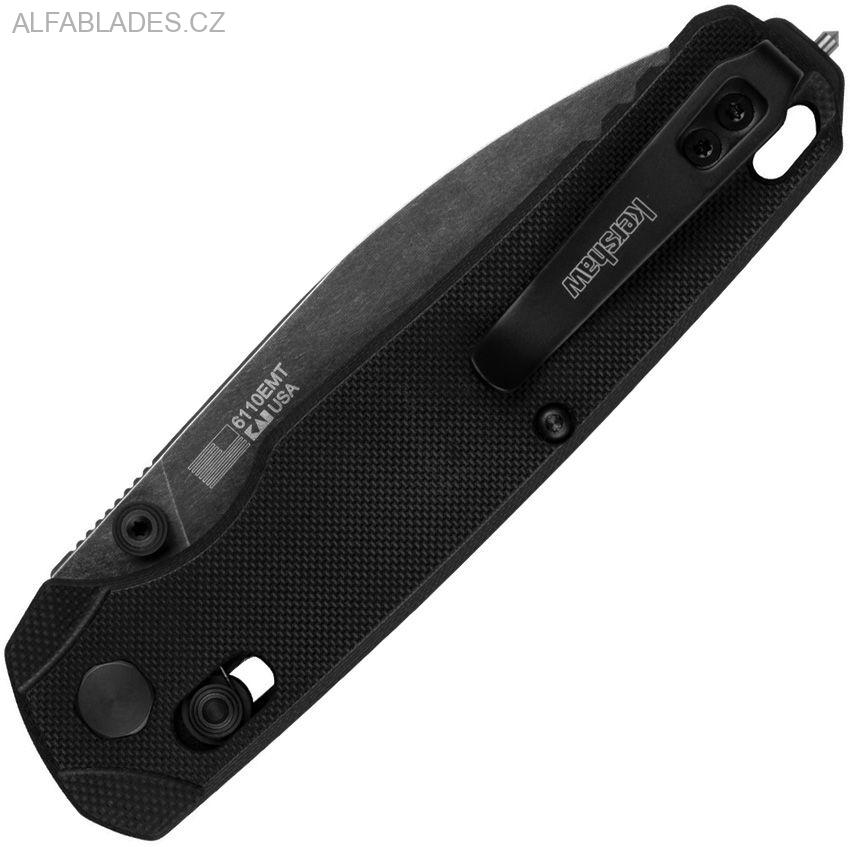 KERSHAW Bel Air XL EMT Black G-10/BW