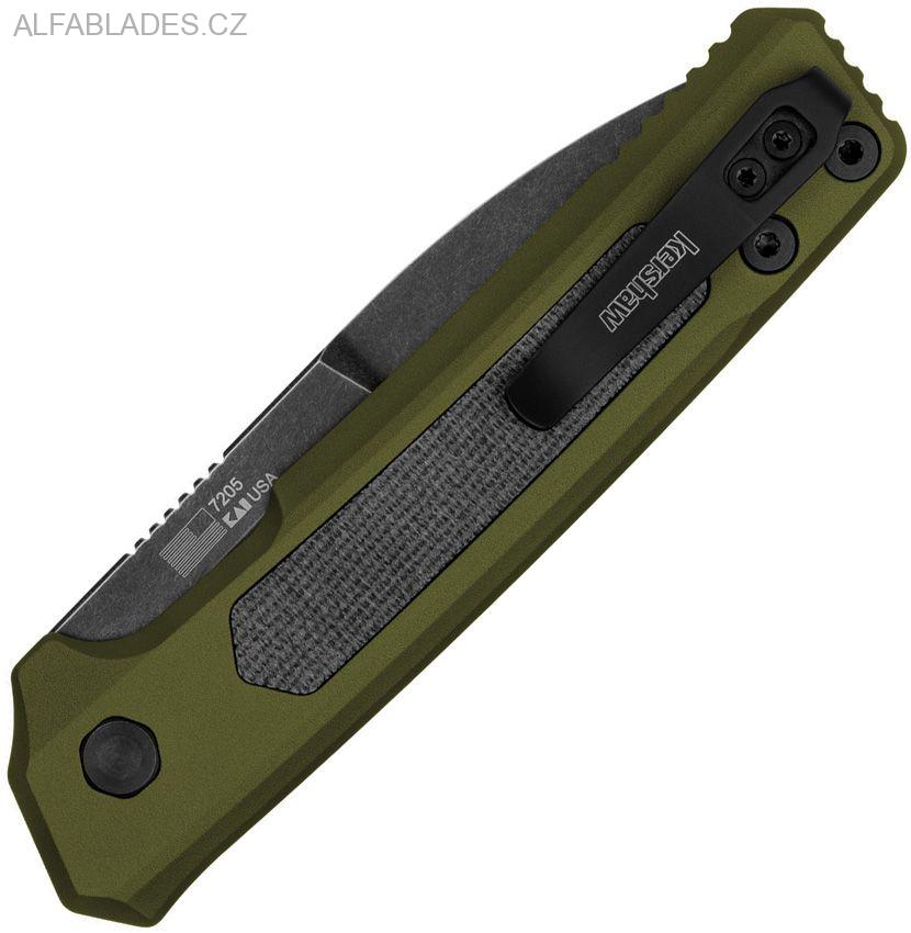 KERSHAW Launch 22 Olive Aluminium/BW