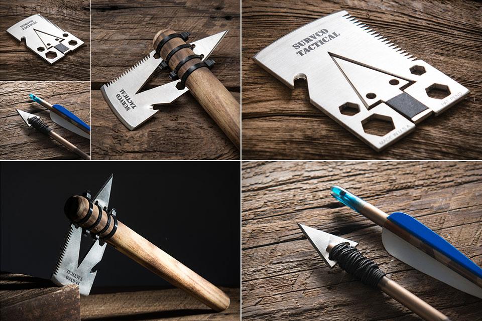 SURVCO TACTICAL Credit Card Axe