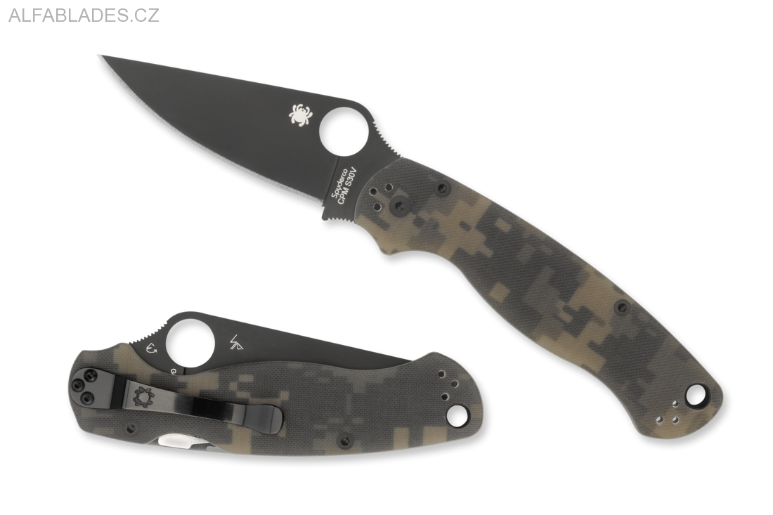 SPYDERCO Paramilitary 2 Black/Camo