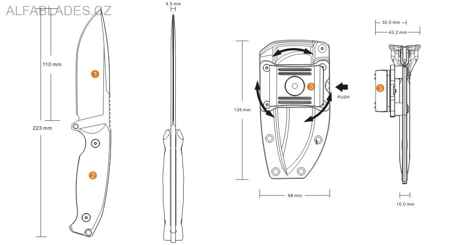 RUIKE Jager F-118 Black