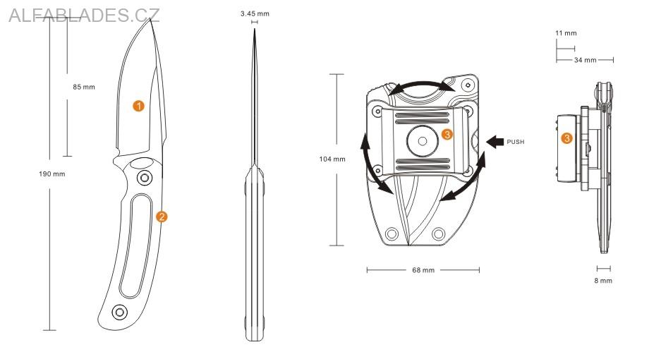 RUIKE Hornet F-815 Black