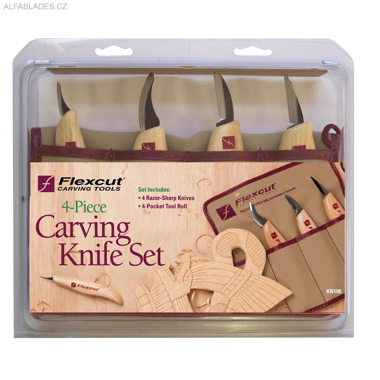 FLEXCUT 4 pc. Carving Knife Set
