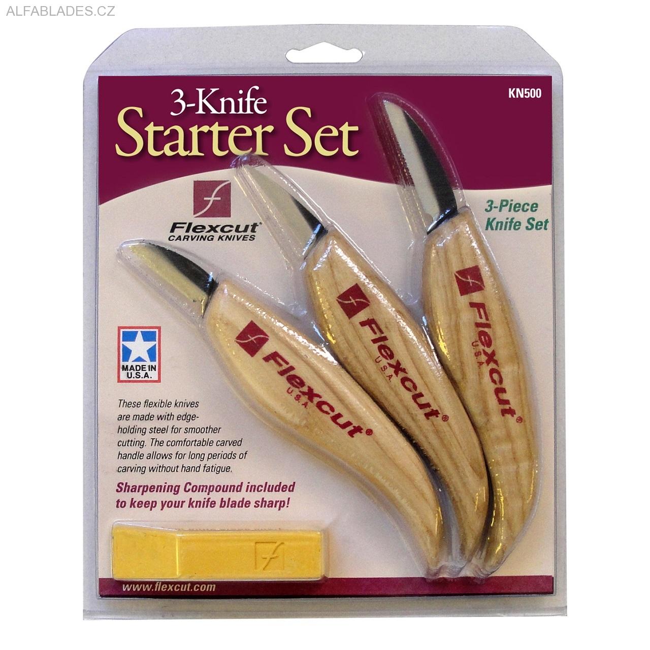 FLEXCUT 3-Knife Starter Set