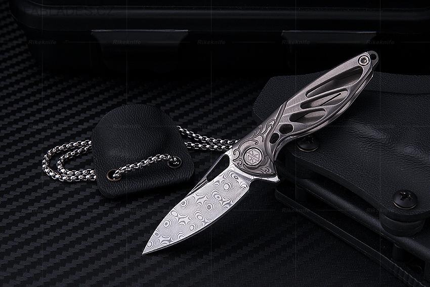 RIKE KNIFE Mini Humminbird Gray